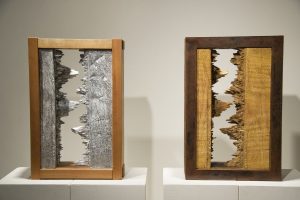 Hinge Diptych sculpture by Lee Imonen