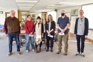 Group photo of information literacy award winners